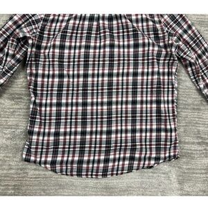 H&M Red and Black Plaid Men's Shirt
